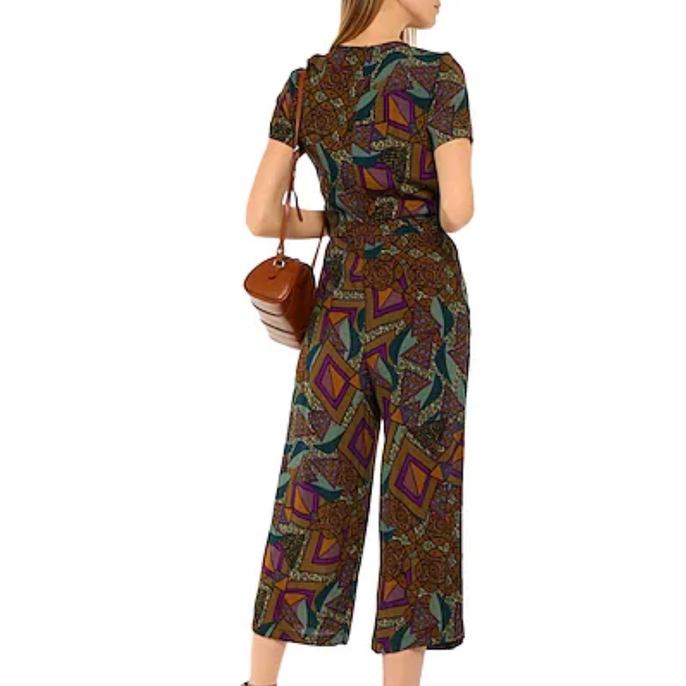 Desigual Print Jumpsuit Size M - Picture 2 of 2